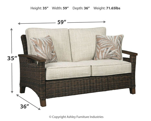 Paradise Trail Loveseat w/Cushion