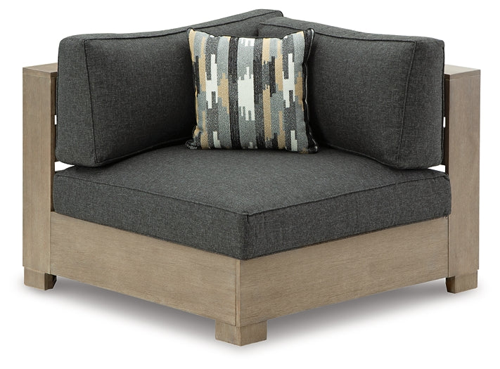 Citrine Park 5-Piece Outdoor Sectional with Ottoman