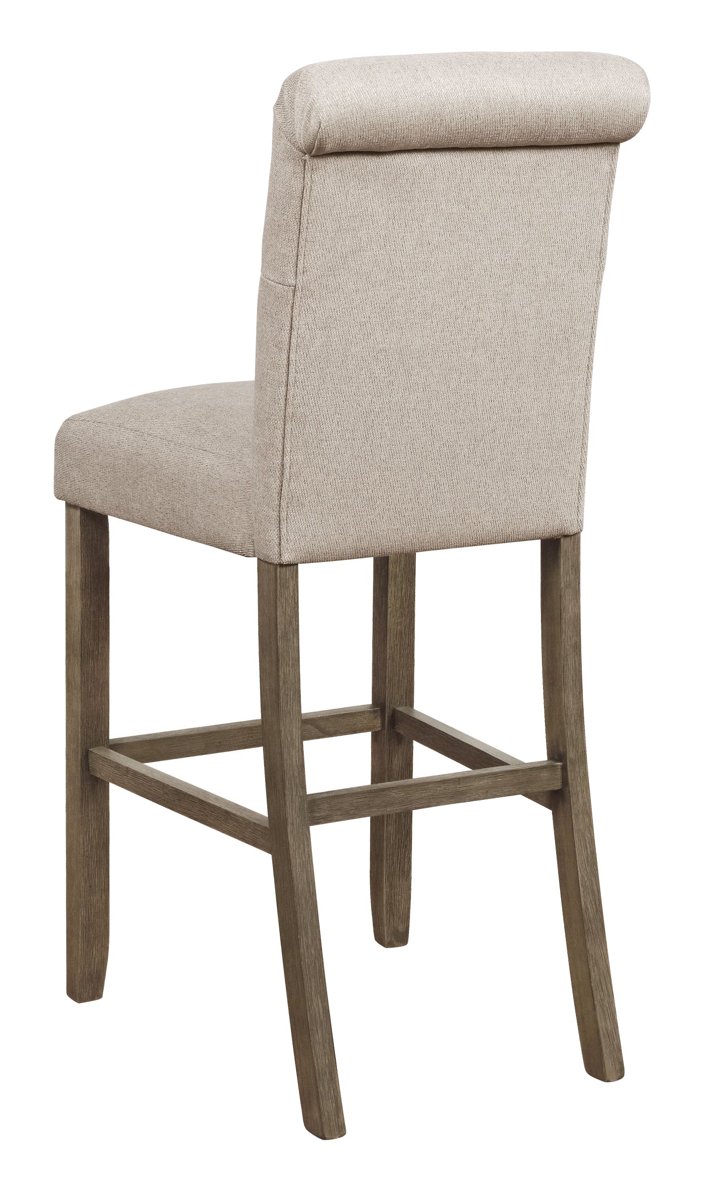 Balboa Fabric Upholstered Bar Chair Beige (Set of 2)