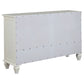 Sandy Beach 11-drawer Dresser Cream White