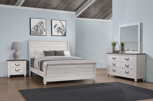 Stillwood 4-piece California King Bedroom Set Vintage Linen