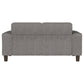 Deerhurst Upholstered Track Arm Tufted Loveseat Charcoal