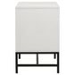 Sonora 2-drawer Nightstand Bedside Table White