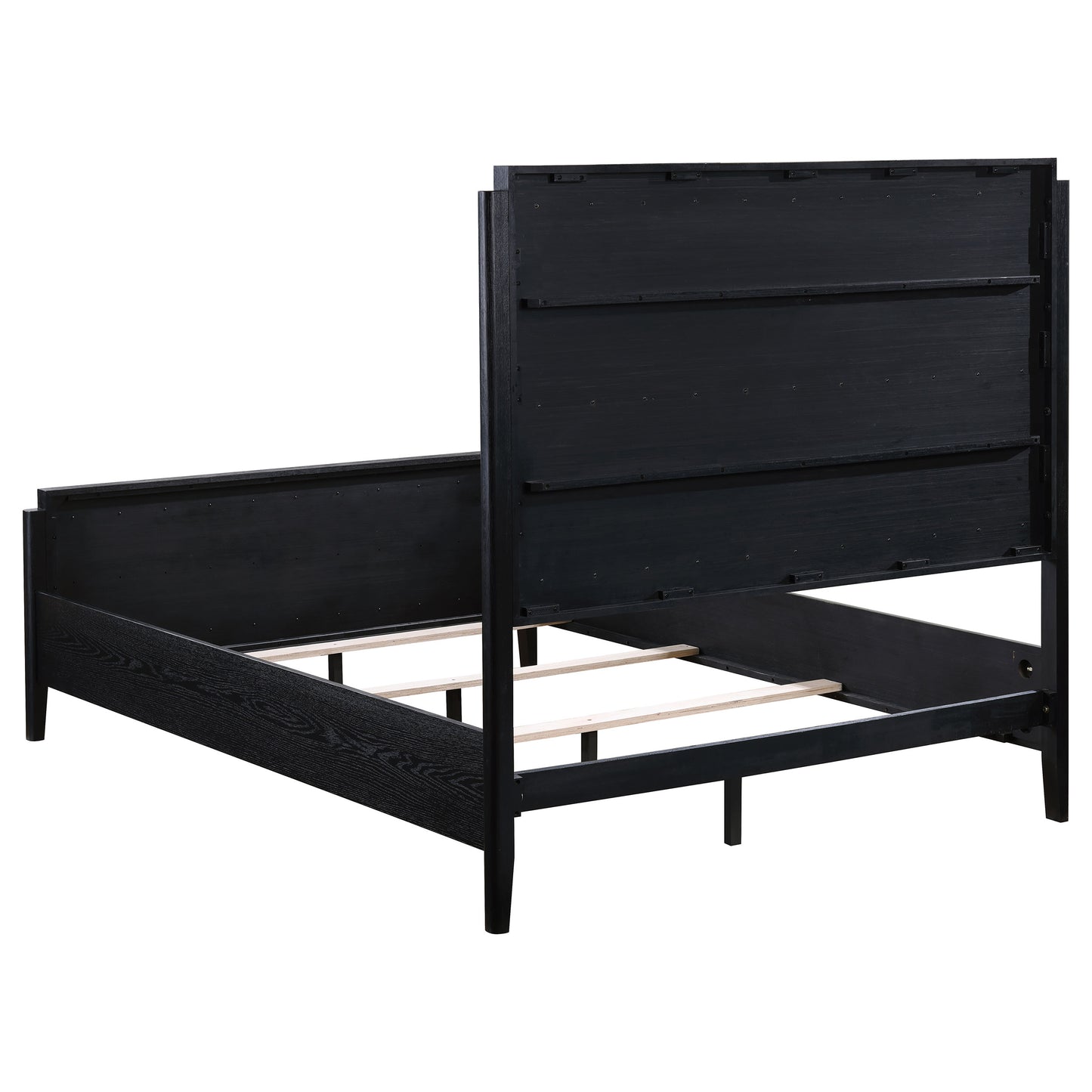 Brookmead 60-inch Upholstered Eastern King Bed Black