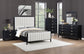 Brookmead 60-inch Upholstered Queen Bed Black