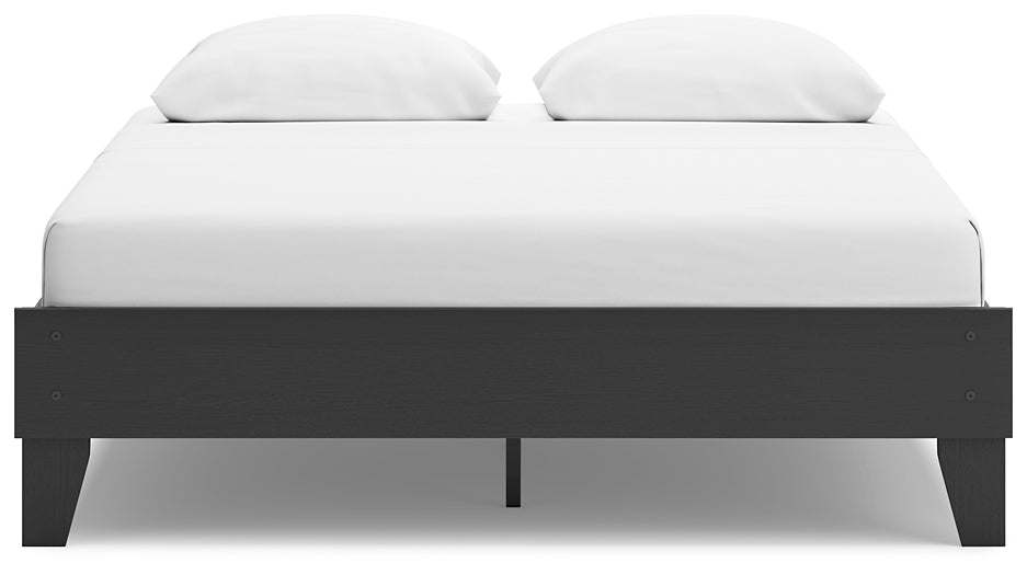 Socalle Queen Platform Bed with Dresser