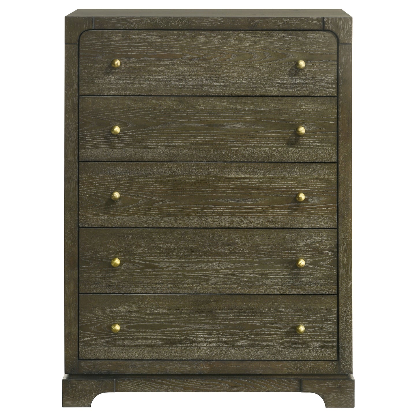 Gran Park 5-drawer Bedroom Chest of Drawers Dark Cocoa