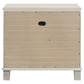 Olivia 2-drawer Nightstand Bedside Table Pearl White