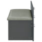 Danbury 3-drawer Makeup Vanity & Stool Set Grey High Gloss