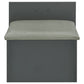 Danbury 3-drawer Makeup Vanity & Stool Set Grey High Gloss