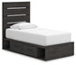 Hollivern  Panel Storage Bed