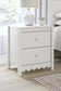 Hallityn Twin Panel Headboard with Nightstand