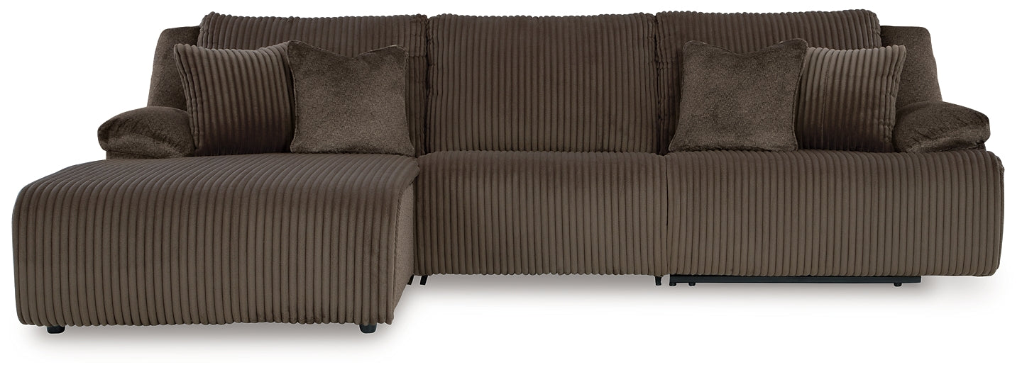 Top Tier 3-Piece Sectional Sofa Chaise