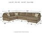 Hoylake 3-Piece Sectional with Ottoman