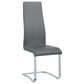 Montclair Upholstered Dining Side Chair Grey (Set of 4)