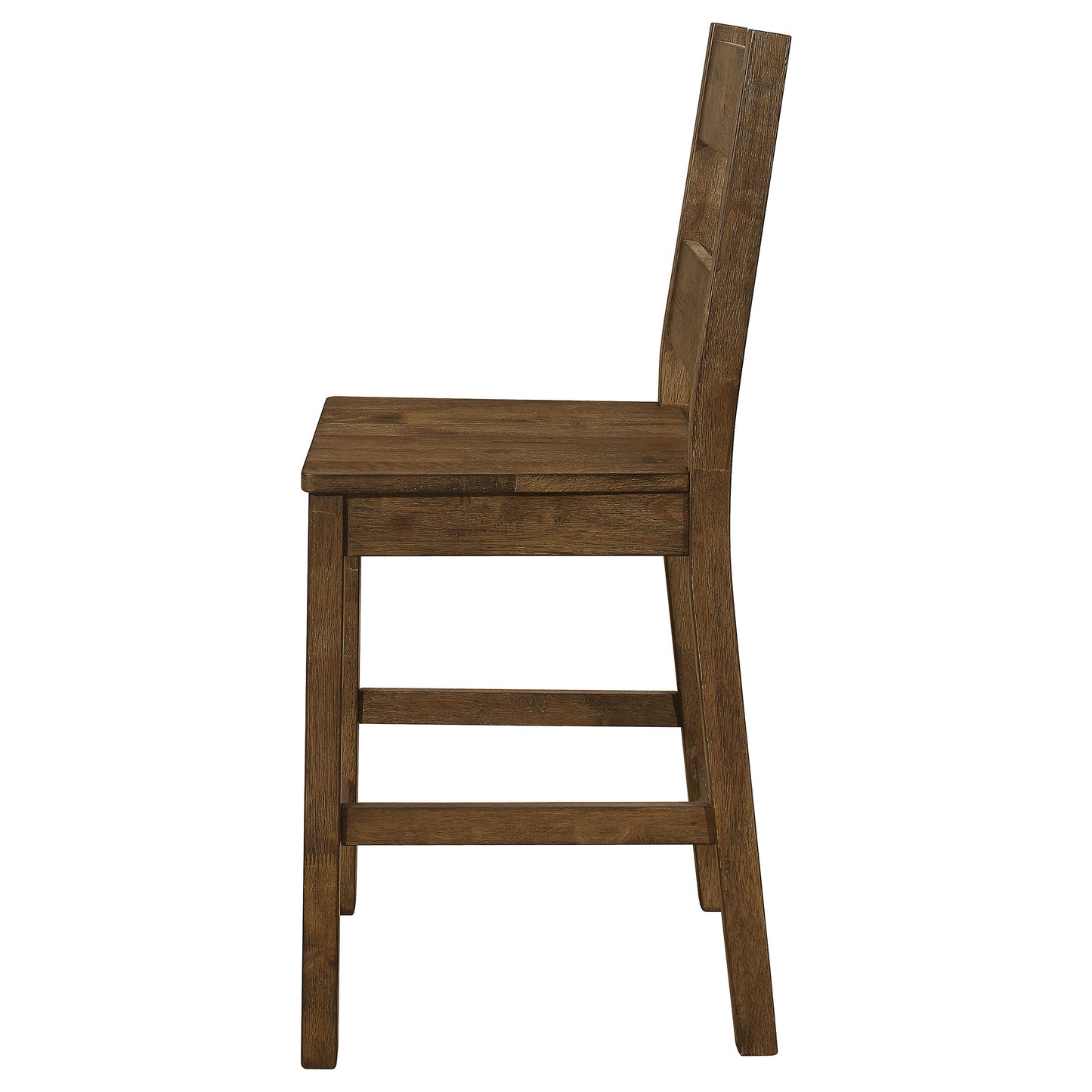 Coleman Wood Counter Chair Rustic Golden Brown (Set of 2)