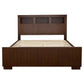 Jessica 5-piece Eastern King Bedroom Set Cappuccino