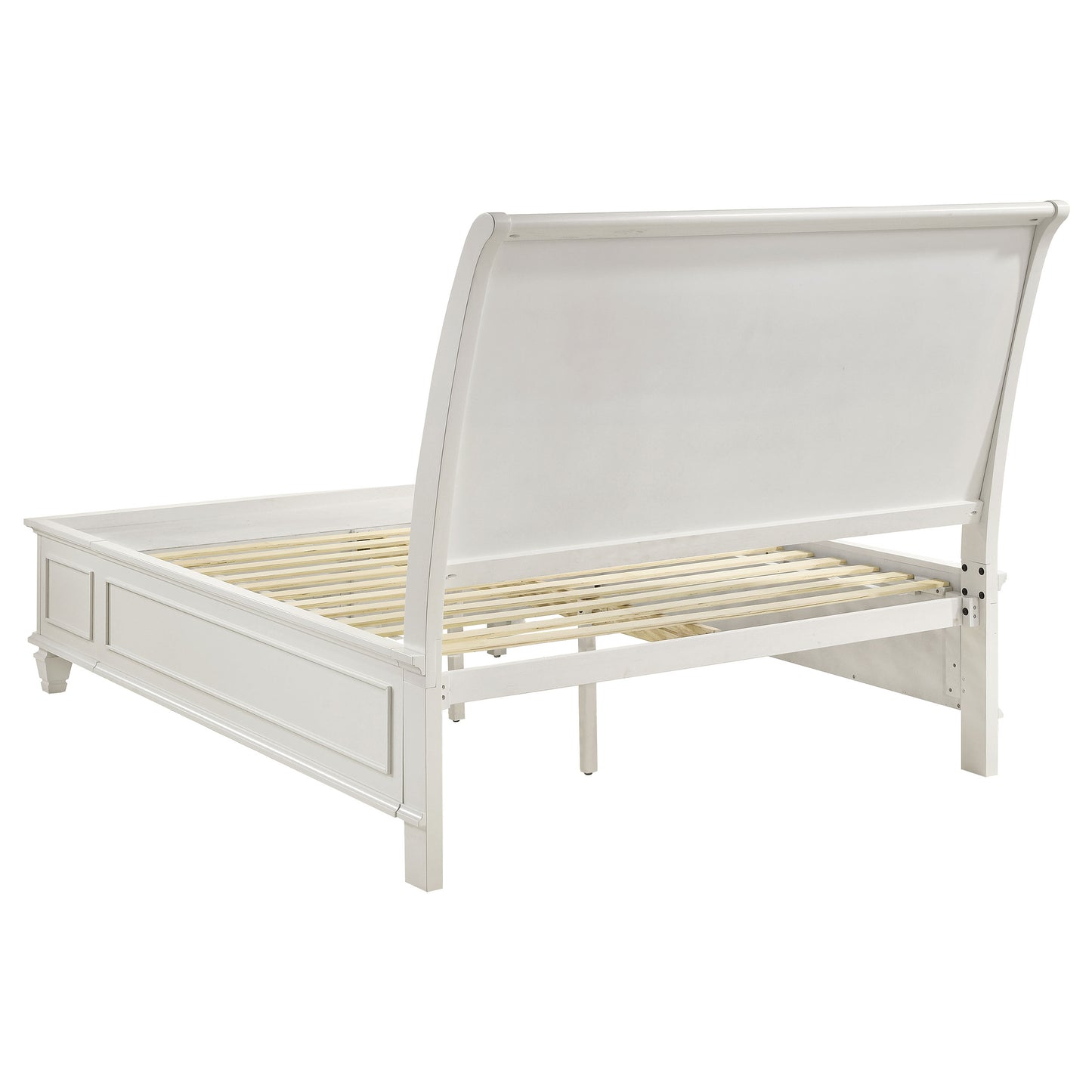 Sandy Beach 4-piece Eastern King Bedroom Set Cream White