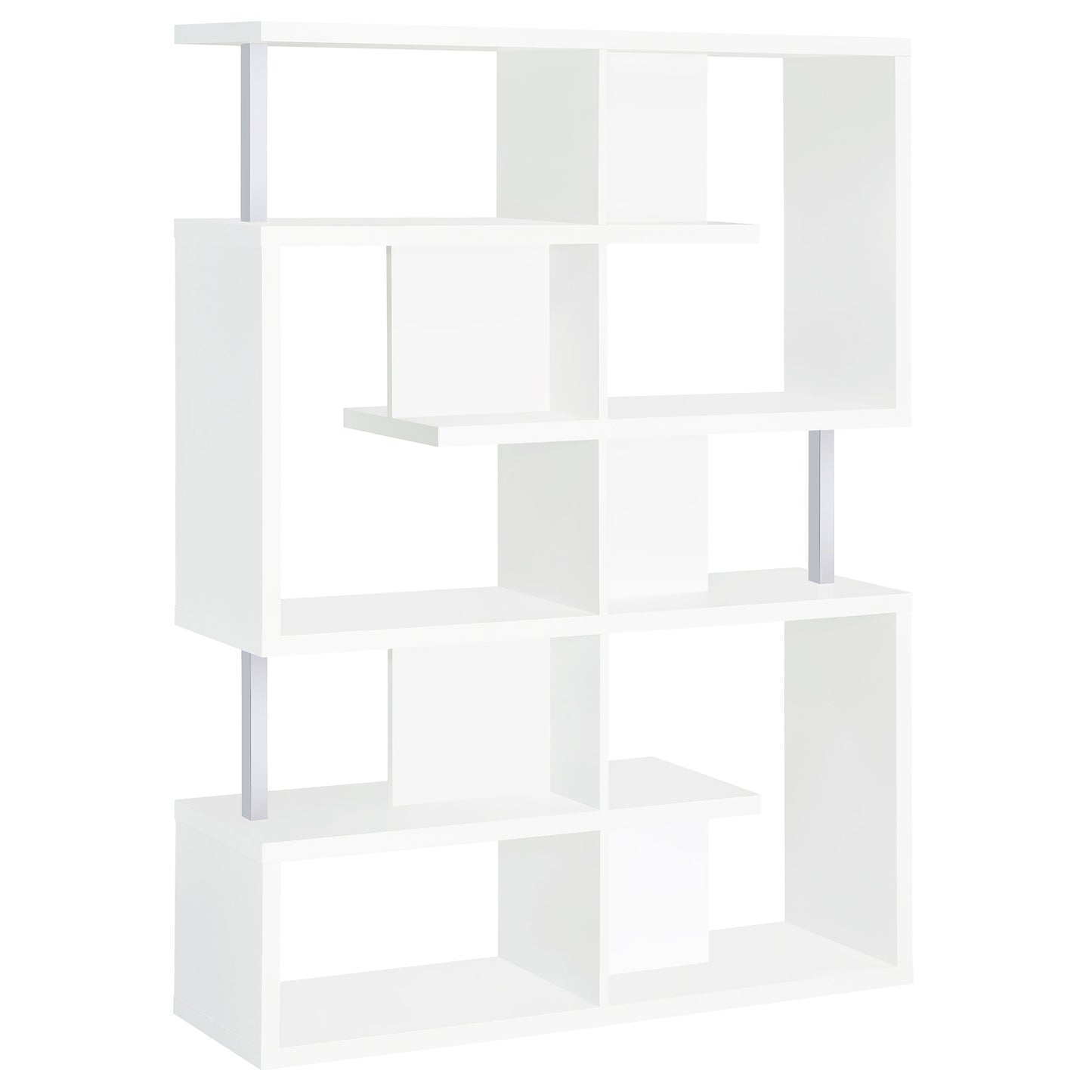 Hoover 63-inch 5-shelf Bookshelf White