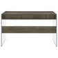 Dobrev 48-inch 2-drawer Writing Desk Weathered Grey