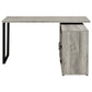 Hertford 59-inch L-Shape Computer Desk Grey Driftwood